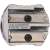 MAPED metal pencil sharpener with two holes for sharpening pencils