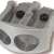 MAPED metal pencil sharpener with two holes for sharpening pencils