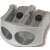 MAPED metal pencil sharpener with two holes for sharpening pencils