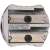 MAPED metal pencil sharpener with two holes for sharpening pencils