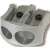 MAPED metal pencil sharpener with two holes for sharpening pencils