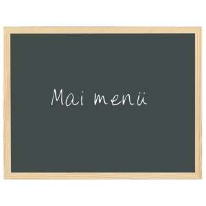 Bi-Office 40x60cm schwarze Kreidetafel mit Holzrahmen - Kreidetafeln