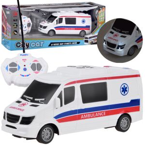 City Car - Mentőautó - Távirányítós - 19cm
