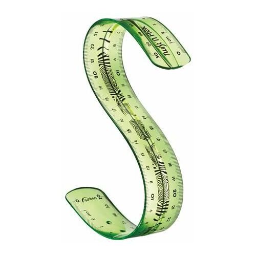 MAPED Vonalzó, műanyag, törhetetlen, 30 cm, MAPED "Twist`n Flex" 177336063 - Maped