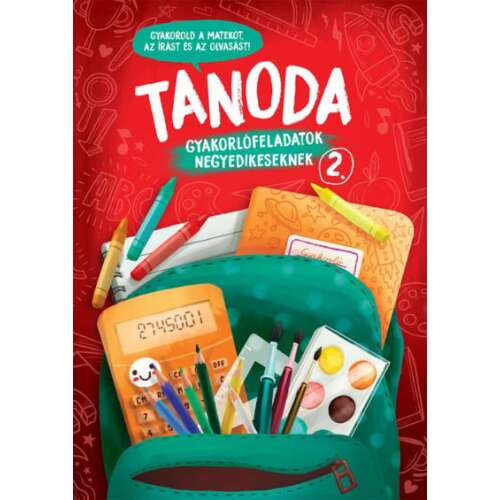 Tanoda - 4. Osztály - Magyar és Matek Gyakorlófüzet - 2. Rész