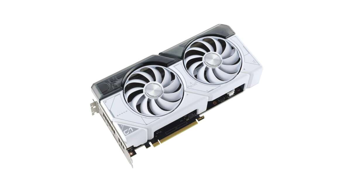 ASUS GeForce RTX 4070 12GB Dual OC White Edition videokártya (DUAL ...