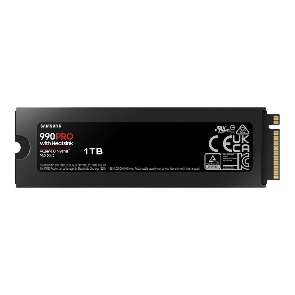 Samsung 990 PRO MZ-V9P1T0CW - SSD - 1 TB - PCIe 4.0 x4 (NVMe) (MZ...