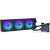 ENDORFY Navis F360 ARGB liquid CPU cooler with three fans, black