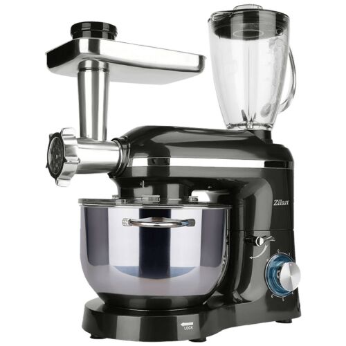 Blender multifuncțional Zilan ZLN1772 cu bol, 1400 W, bol din oțel inoxidabil, 6+1 setări de viteză 145590522