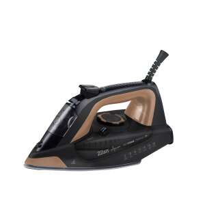 Zilan Aurum Pro-Smart & Power iron, black and gold color, 3300W - Steam Cleaner, Sewing Machine, Steam Station, Steam iron, Iron and Cleaning Machine