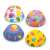 Set of 4 colorful party muffin liners with balloons design