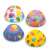 Set of 4 colorful party muffin liners with balloons design