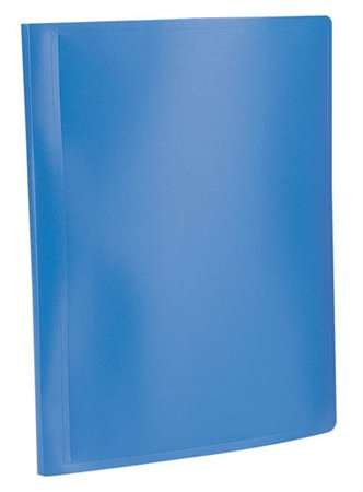 Blue VIQUEL presentation folder, A4 size, 20 pockets