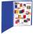 Blue Propylux presentation folder with 20 pockets, A4 size, showing various other folders and accessories