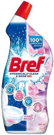 BREF Gel de curățare pentru toaletă, 700 ml, BREF, floare