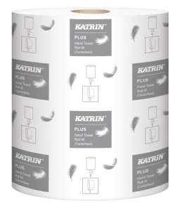 KATRIN 2 straturi KATRIN Plus M2, rolă, 2 straturi, alb ca zăpada 31573528 Articole din hartie pentru uz casnic
