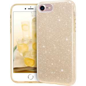 Glitter (3in1) - Apple iPhone 7 / 8 / SE2 / SE3 (4.7) arany szilikon tok 59080327 - Apple Handyhüllen