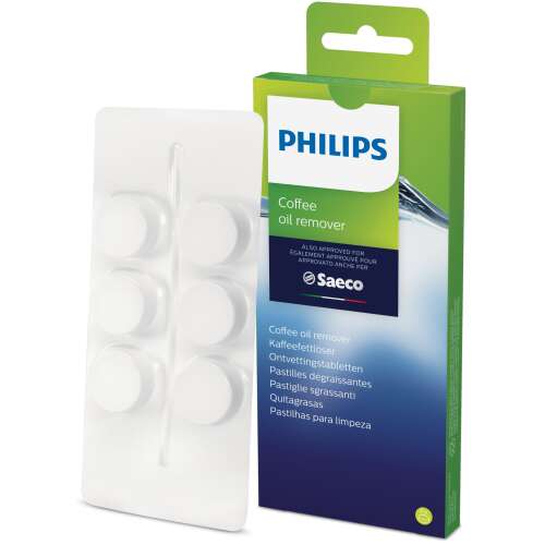 SAECO PHILIPS Kaffefettlöser Tabletten, SAECO PHILIPS, 6 Tabletten pro Schachtel 91594751
