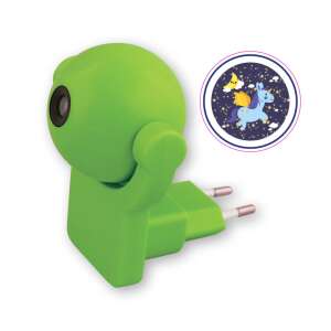 Lampă de noapte cu proiector Commel verde cu proiecție de unicorn - Lampi de veghe si proiectoare