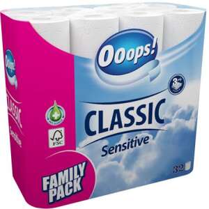 Ooops! Classic Sensitive 3 rétegű Toalettpapír 32 tekercs 45106374 