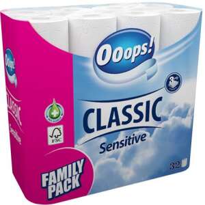 Ooops! Toaletný papier Classic Sensitive 3 Ply 32 roliek