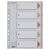 Registru Esselte 1-5 plastic 1-5 A4 Esselte 20buc preț unitar de comandă 1buc-r 59084258