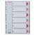 Esselte 1-6 A4 register divider, single divider