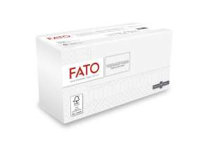 FATO Smart Table Servietten, 50 Stück, weiß, 1/8 gefaltet, 33x33 cm - Servietten