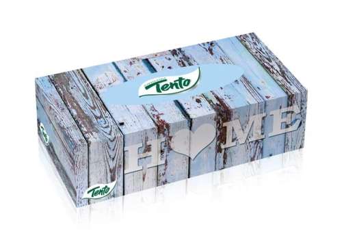TENTO Cosmetic tissue, 2 straturi, 120 de coli, TENTO Family Box