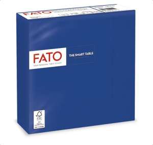 FATO Napkin, 1/4 folded, 33x33 cm, FATO "Smart Table", dark blue