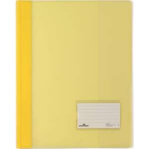 Durable A4 extra starke breite gelbe Schnellheftermappe - Schnellhefter