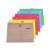Donau A4 hanging folders, pack of 5, assorted colors