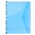 Donau A4 document protector with flap, blue, PP plastic, 200 micron, for loose leaf binders