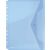 Document pouch A4 Donau patent PP plastic foldable blue Filing system DONAU 8540001PL-10 59084928