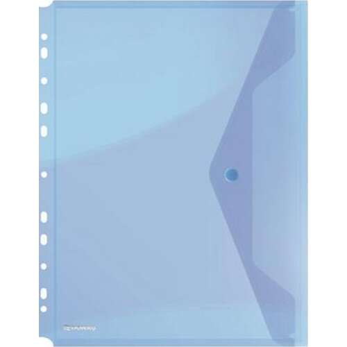 Vrecko na dokumenty A4 Donau patent PP plast skladacie modré Archivačný systém DONAU 8540001PL-10