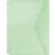 Pungă de arhivare A4 Donau patent PP plastic clip-on verde Sistem de arhivare DONAU 8540001PL-06 59084935