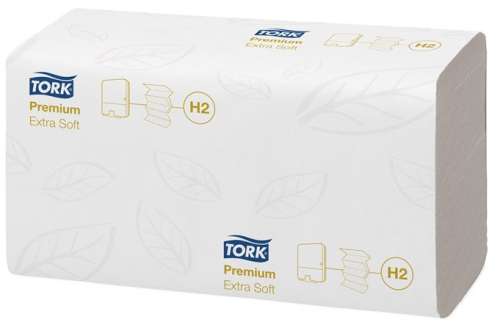 TORK Papierhandtuch, Interfold faltbar, H2-System, Premium, TORK "Xpress® Multifold", weiß