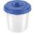 Panta Plast Simple 1 compartment paintbrush holder, blue lid