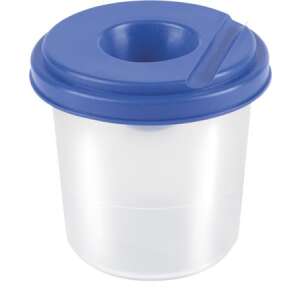 Panta Plast Simple 1 compartment paintbrush holder, blue lid - Brush holder