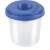 Panta Plast Simple 1 compartment paintbrush holder, blue lid