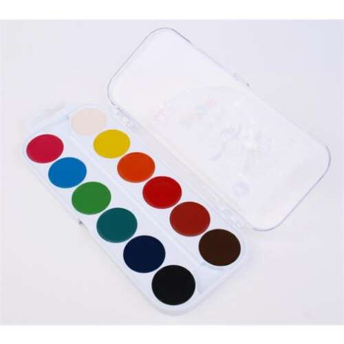 Cool by Victoria: Akvarelové farby, 24 mm - 12 farieb