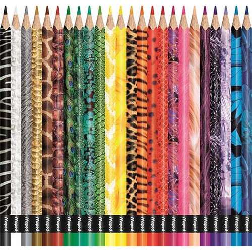 24 pack of Maped Color'Peps Animals colored pencils