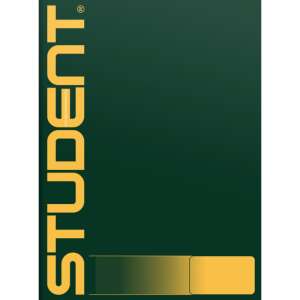 Zeszyt Student A4, gładki, 32 strony, zielony - ICO