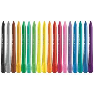 18 kusov voskových pasteliek Maped Color`Peps PlastiClean, rôzne farby - Pomôcky na kreslenie