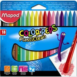 Zsírkréta 18 Maped Color`Peps PlasticClean háromszög 18szín Írószerek Maped 862012 59087677 