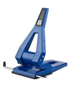SAX 608 perforator cu două găuri, de înaltă performanță, albastru - Perforatori de hârtii