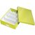Cutie de depozitare Leitz Click & Store verde deschisă cu compartimente