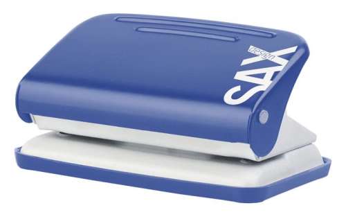 SAX Design 218 perforator cu două găuri, albastru