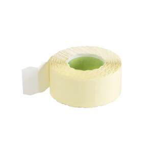 Fehér árazószalag tekercs, 25mm x 12m, Victoria - Irodai papíráru