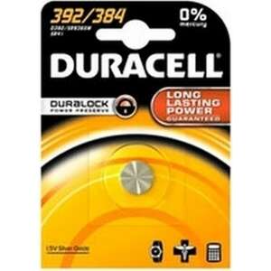 Strieborná gombíková batéria Duracell 392/384 - Duracell Batérie